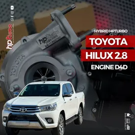 Hybrid Turbo Toyota Hilux 2.8 D4D, 2GD-FTV ORIGINAL 177HP
